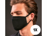 Textile two-layer reusable mask