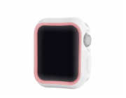 Devia Dazzle Series protective case (44mm) for Apple Watch white pink