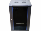 Extralink 19  18U 600x600 mm wall-mounting cabinet Black