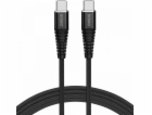 Savio CL-160 USB cable 2 m USB 2.0 USB C - USB C Black