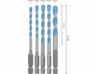 Sada vrtáků Bosch Expert HEX-9 MultiConstruction, 5 kusů