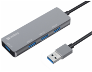 Sandberg 333-67 USB-A Hub 1xUSB3.0+3x2.0 SAVER