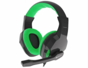 GENESIS ARGON 100 Headset Wired Head-band Gaming Black  Green