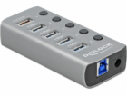 Delock USB 3.2 Gen 1 Hub mit 4 Ports + 1 Schnellladeport,...