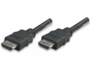 Manhattan HDMI - HDMI kabel 5m černý (323239)