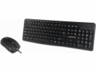 Esperanza EK137 set - USB keyboard + mouse Black