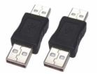 PremiumCord USB redukce A-A, Male/Male