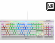 SKILLER SGK3 White, Gaming-Tastatur