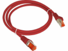 Patch-cord F/UTP cat.6 PVC 1.0m red ALANTEC