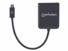 MANHATTAN Rozdělovač, MST Hub, USB-C na Dual DisplayPort ...