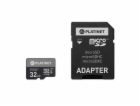 PLATINET microSDHC  SECURE DIGITAL + ADAPTER SD 32GB clas...