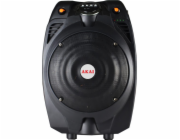 Reproduktor AKAI, SS022A-X6, přenosný, Bluetooth, FM, dálkové ovládání, bezdrátový mikrofon, 30 W RMS