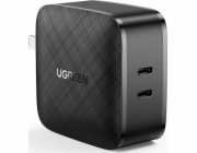 UGREEN 2xUSB-C 66W PD Wall Charger EU Black