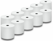 Qoltec 51897 Thermal roll 57 x 40 | 55g / m2 | 10 pcs. | BPA free