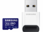 Samsung micro SDHC karta 256GB PRO Plus + USB adaptér