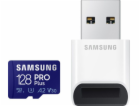 Samsung micro SDHC karta 128GB PRO Plus + USB adaptér