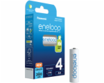 1x4 Panasonic Eneloop Mignon AA 2000mAh Ni-MH BK-3MCDE/4BE