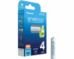 1x4 Panasonic Eneloop Micro AAA 800mAh BK-4MCDE/4BE