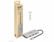 Club3D hub USB-C Gen2 na 10Gbps 4x USB Type-A Hub