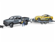 RAM 2500 Power Wagon und Roadster Bruder Racing Team, Modellfahrzeug