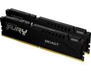 DDR5 Fury Beast Black 64 GB (2 * 32 GB) / 4800 CL38 paměti