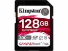 Kingston paměťová karta 128GB Canvas React Plus SDXC UHS-...