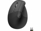 Logitech Lift Vertical Ergonomic Mouse - Grafitová, 400-4...