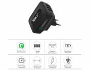 Tellur AC Charger QC 3.0 3*USB Ports (1 Port QC 3.0 & 2 USB Port 2.4A) Black