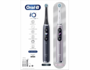 Braun Oral-B szczoteczka elektryczna iO 9N zestaw DUO BLACK ONYX & ROSE QUARTZ