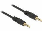 Audiokabel Klinke 3,5mm 4Pin > 3,5mm Stecker 4Pin