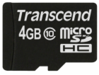 Transcend MicroSD karta SDHC 4GB Class 10