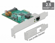 DeLOCK PCI Express x1 Karte 1 x RJ45 2,5 Gigabit LAN PoE+ RTL8125, LAN-Adapter