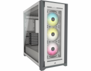 CORSAIR iCUE 5000X RGB Tempered Glass Mid-Tower ATX PC Smart Case White