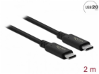 Kabel DeLOCK USB4 Gen 2x2, zástrčka USB-C > zástrčka USB-C