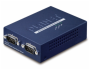 Planet konvertor RS-232/422/485 na IP, 2x COM, 100Mb, -10~+60°C, SNMP+Telnet