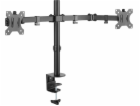 TECHLY Desk Stand for 2 Monitors with Clamp 13-32inch