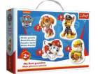 Trefl 36087 Baby Paw Patrol 3,4,5,6 dílků