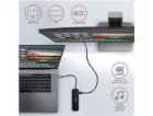 AXAGON HMC-6GL, USB 3.2 Gen 1 hub, porty 3x USB-A, HDMI 4...