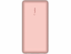 Belkin PowerBank 20 000 mAh 15 W USB-A/USB-C Rose Gold