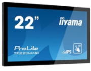 22" iiyama TF2234MC-B7X: IPS, FullHD, capacitive, 10P, 350cd/m2, VGA, DP, HDMI, IP65, černý