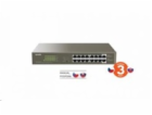 Tenda TEG1116P-16-150W PoE AT Gigabit switch 16x 1Gb/s s ...