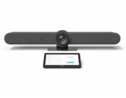 LOGITECH Video conferencing kit Tap IP Rally Bar Certified for Zoom Rooms Certified for Microsoft Teams Rooms