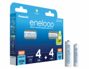 2x4 Panasonic Eneloop Combipack 4xAA + 4xAAA Accus  BK-KJMCDE44E