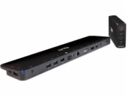 Club3D dokovací stanice USB-C 3.2 s napájecím adaptérem Triple Display Dynamic PD, 100 W