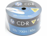 CD-R HP 700MB (80min) 52x Inkjet Printable 50-cake