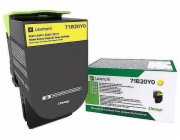 Lexmark toner pro CS/CX317, 417, 517 Yellow z programu Lexmark Return na 2 300 stran