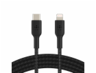 Belkin USB-C kabel s lightning konektorem, 1m, černý - od...