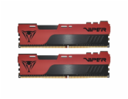 Paměť DDR4 Viper Elite II 16 GB / 3600 (2 * 8 GB) červená CL20