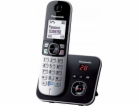 Panasonic KX-TG6821 DECT telephone Caller ID Black  Silver