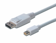 Digitus DisplayPort připojovací kabel, mini DP/M - DP/M 1.0m